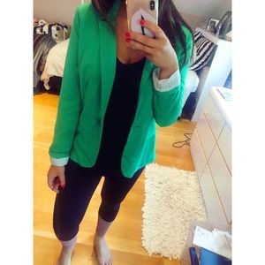 NWT Green Soft Blazer